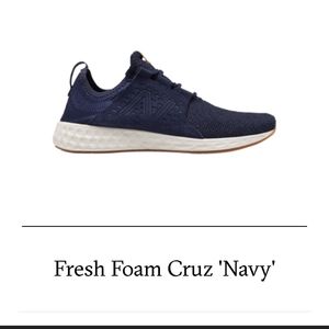 New Balance Fresh Foam Cruz Navy